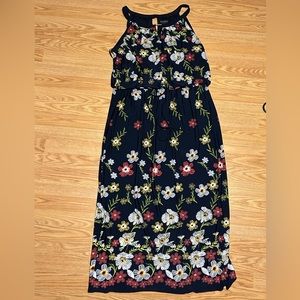 Long floral dress size 20W